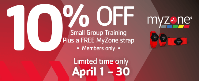 10% off Small Group Training